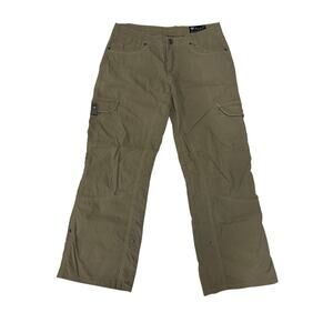 Kuhl Mountain Culture Convertible Cargo Outdoor Hiking green Pants Women's Sz 6